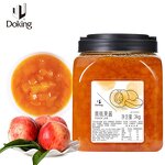 Yellow Peach Jam Manufacturer - Commercial Fruit Jam for Drink