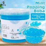 Mint Popping Boba Supplier - Dessert Snack Drink Ingredients