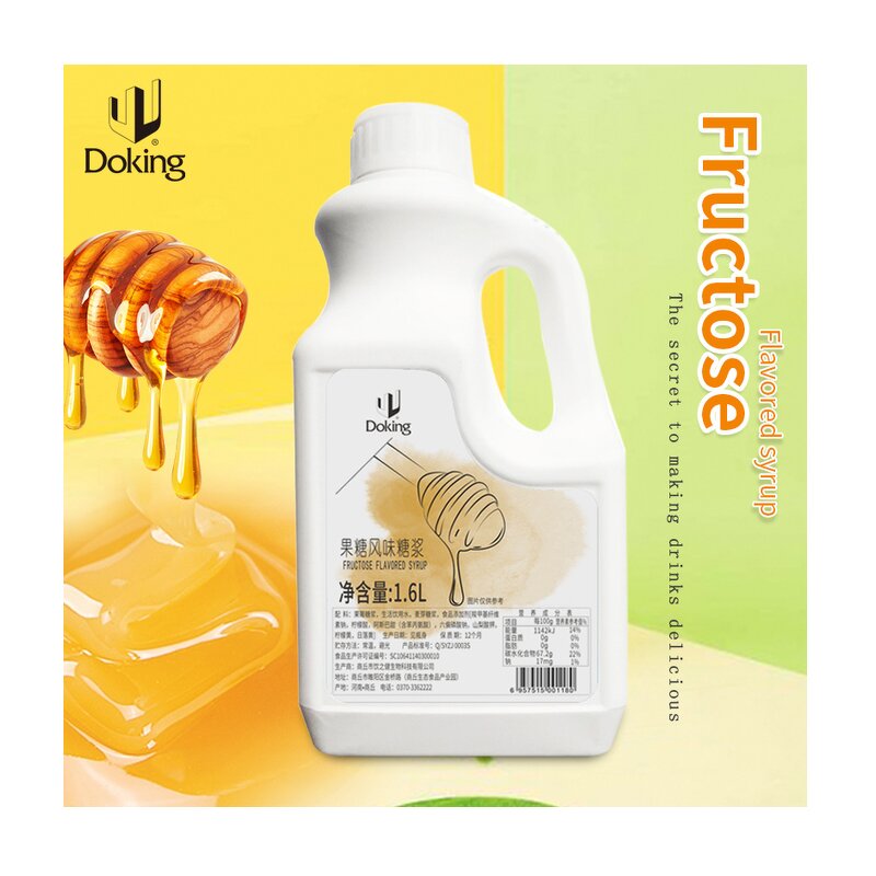 Fructose Syrup Supplier - 1.6 L Flavored Syrup Hot Selling