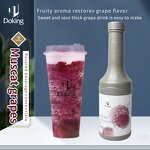 Grape Syrup Manufacturer - Concentrate for Bubble Tea Smoothie