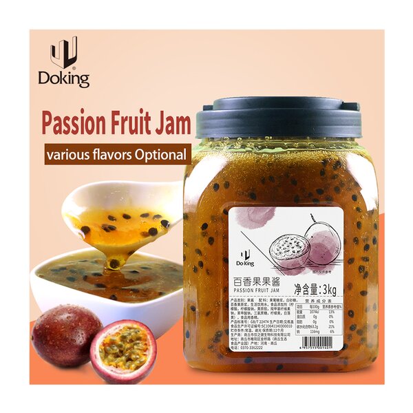 Passion Fruit Jam Manufacturer - Natural Nutrition Jam 3KG Wholesale