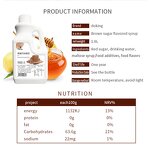 Brown Sugar Syrup Manufacturer - HALAL HACCP ISO for Bubble Tea