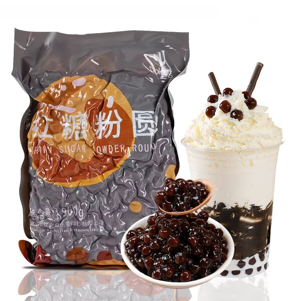 Brown Sugar Tapioca Pearls Supplier - 900g Boba for Bubble Tea