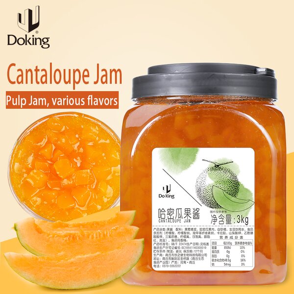 Cantaloupe Jam Manufacturer - Concentrated for Boba Tea Syrup