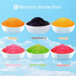 Mango Popping Boba Manufacturer - Caviar Shaped Pearl Bubble Tea