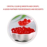 Popping Boba Manufacturer - Frozen Crispy Ruby Horseshoe Pearl