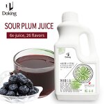 Sour Plum Syrup Supplier - Concentrate Fruit Syrup Bubble Tea