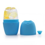 Mini Size Face Beauty Massage Silicone Face Ice Cube Beauty Products Facial Ice Massage Roller Capsule Face Ice Mold