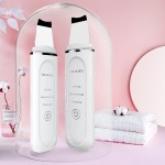 Face Skin Spatula Deep Cleansing Facial Peeling Electric Ultrasonic Spatula Machine Facial Skin Scrubber