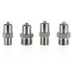 YOLLEX Nickel-plated Brass Tip Fitting Connector Barb to Male Female Dispensing Needle 6*4mm Tube Adapter