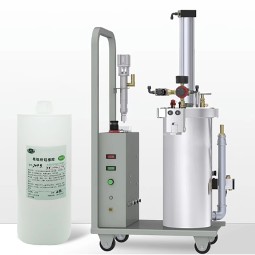半自动点胶机，2600ML桶容量，适用于LED批量生产的工业粘合剂应用
