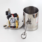 5L Manual Pressure Barrel Dispenser 0.75KW Semi-Automatic Glue Dispenser 10kg Knives 220V 220V(+-10%) 50HZ Industrial Equipment