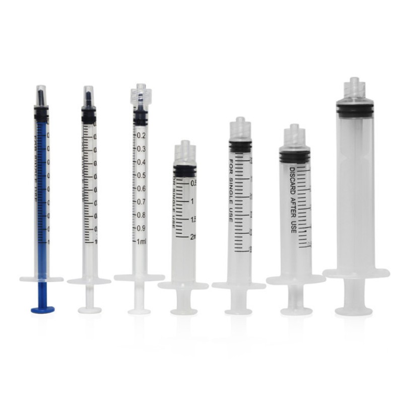 Cheap Syringe Plastic Injector Mixed Capacities Animal Feeding Glue Dispensing Non-medical PP Syringe