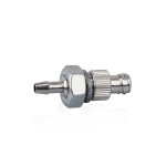 YOLLEX Nickel-plated Brass Tip Fitting Connector Barb to Male Female Dispensing Needle 6*4mm Tube Adapter