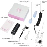 Tattoos Airbrush Kit Portable Hair Nail Paint Makeup Spray Gun Injector Facial Mist Sprayer Airbrush Kit with Compressor
