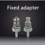 YOLLEX Nickel-plated Brass Tip Fitting Connector Barb to Male Female Dispensing Needle 6*4mm Tube Adapter