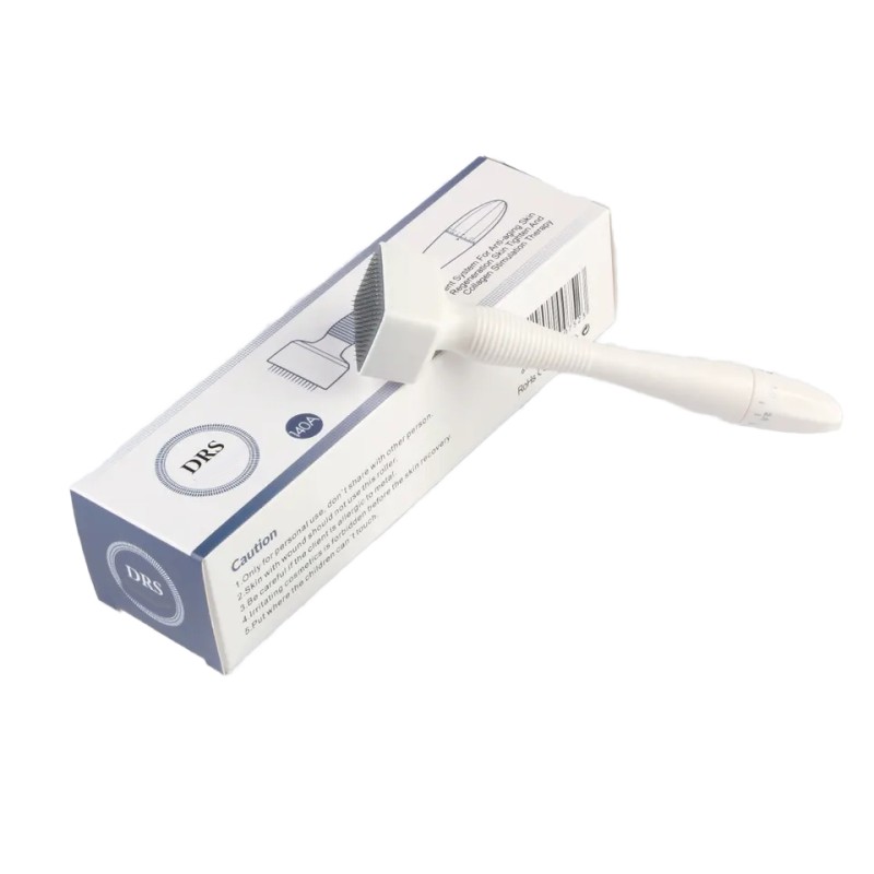 Adjustable Derma Roller Stamp DRS 140A Adjustment Needle Length Microneedling Cosmetic Treatment of Dermatology Scaring Removal