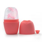 Mini Size Face Beauty Massage Silicone Face Ice Cube Beauty Products Facial Ice Massage Roller Capsule Face Ice Mold