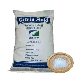 Citric Acid Manufacturer - Food Grade Powder ENSIGN Monohydrate