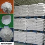 Melamine Raw Material Supplier - C3H6N6 99.8% White Powder
