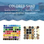 Colored Fine Sand Manufacturer - Small Vial for Sand Painting Craft