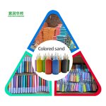 Colored Silica Sand Supplier - 20-120mesh for PC Brick Real Stone Paint