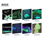 Glow in Dark Aggregate Supplier - Color Changing Natural Small Stone