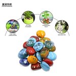 Decorative Pebble Stones Manufacturer - Mixed Color Cobble Non Toxic