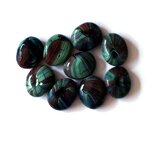 Glass Stone Manufacturer - Engraving Glass River Stones Round Cut