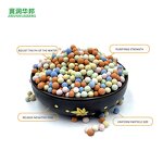 Deep Red Ceramic Ball Supplier - 2-3mm Toy Filling Water Treatment