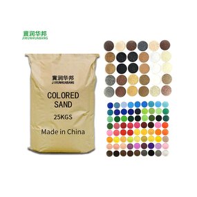 Artificial Color Sand Manufacturer - Coarse and Fine for Road Paving