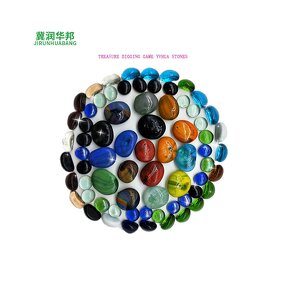 Artificial Stone Supplier - Colored Glass Color Stones Garden Sea