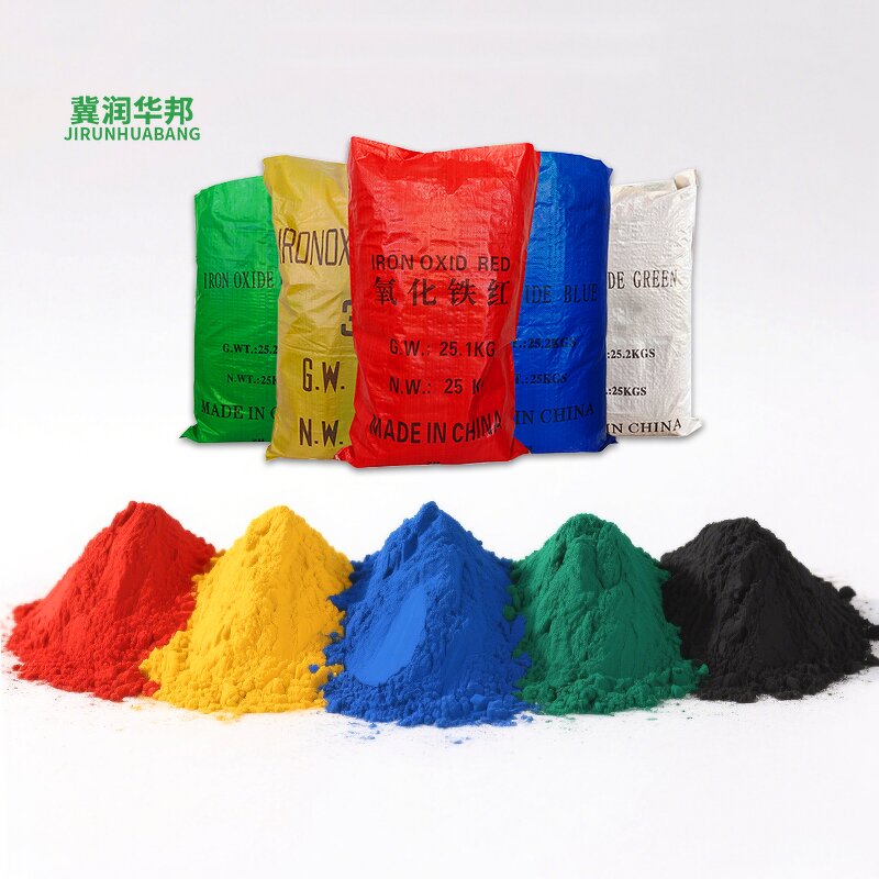 Iron Oxide Pigment Supplier - Paint Grade RED BLUE GREEN YELLOW