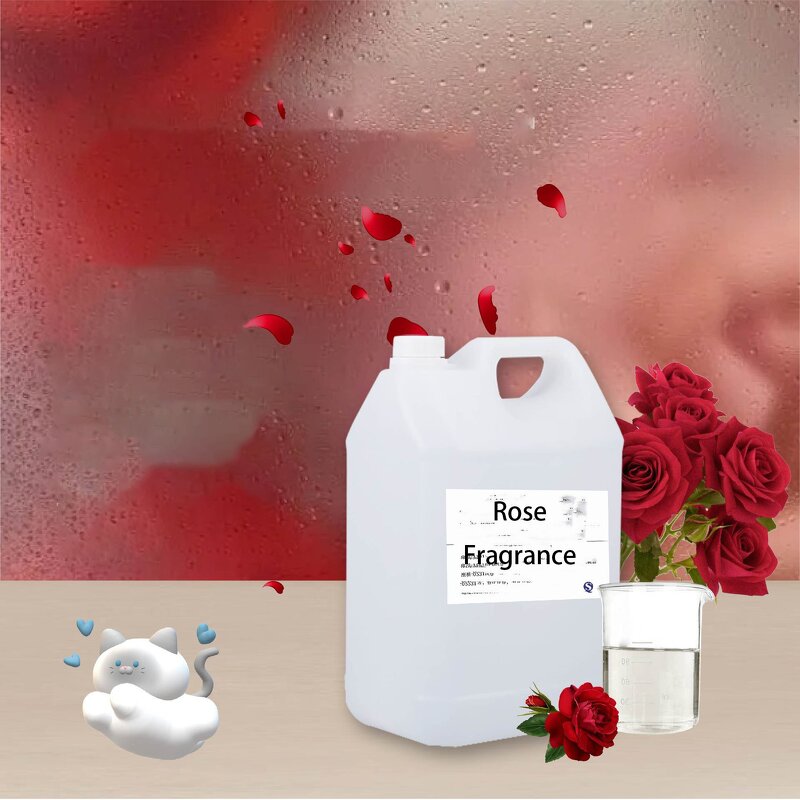 Rose Fragrance Oil Manufacturer - Synthetic Long Lasting Industrial