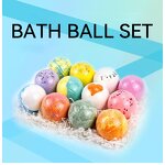 Bath Bomb Manufacturer - Pearl Round Shaped with Plants Extracts