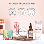 Liquid Bath Soap Set Manufacturer - Customized Herbal Cherry Blossom