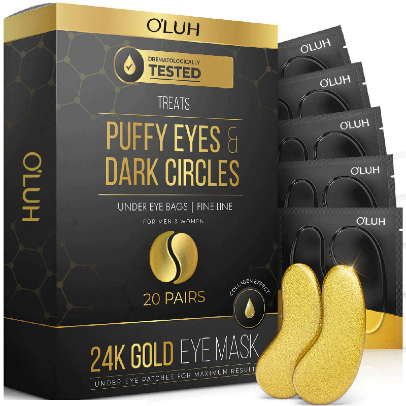 Gold Treatment Masks Manufacturer - 24K Anti Age Collagen Eye Patch