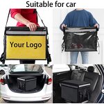 Food Delivery Bag Manufacturer - Insulated with Support Frame Plastic