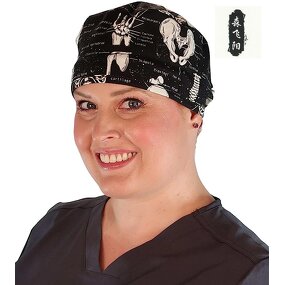 Work Cap Manufacturer - Instrument Skull Skeleton Brain Custom Print