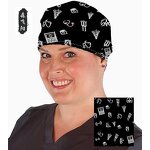 Work Cap Manufacturer - Instrument Skull Skeleton Brain Custom Print