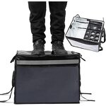 Food Delivery Bag Manufacturer - Insulated with Support Frame Plastic