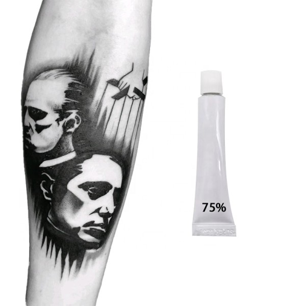 批发定制化妆师供应材料，Para Tatuajes 75%纹身霜永久化妆用品
