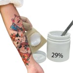 质量认证纹身黄油微叶片色素29%纹身霜眉毛永久彩妆纹身墨水身体艺术