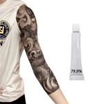 批发定制化妆师用品材料Para Tatuajes 79.9%纹身霜永久化妆用品