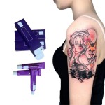 批发定制化妆师供应材料Para Tatuajes纹身白色奶油永久化妆用品