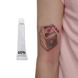 定制的新产品纹身套件和供应60%的纹身霜颜料与高保留和长寿颜料墨水