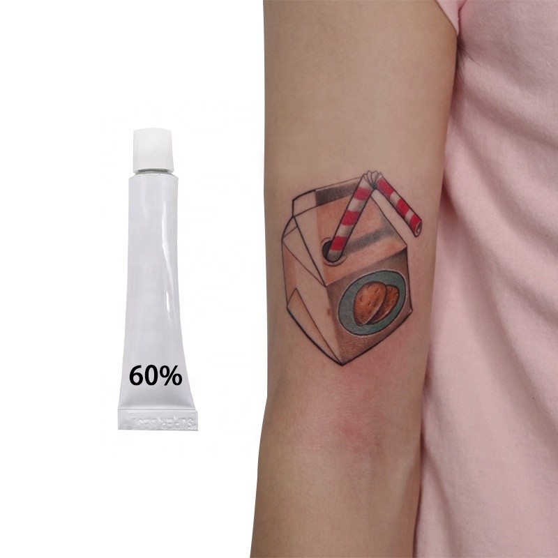 Customized New Product Tattoo Kits and Supplies 60% Tattoo Cream Pigment with High Retention and Longevity Pigment Ink