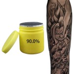 现货新产品2025文身护理自有品牌90%文身霜彩妆颜料眉毛和嘴唇文身墨水