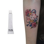 定制自有品牌2025纹身后护理自有品牌%纹身霜颜料微纹和永久化妆