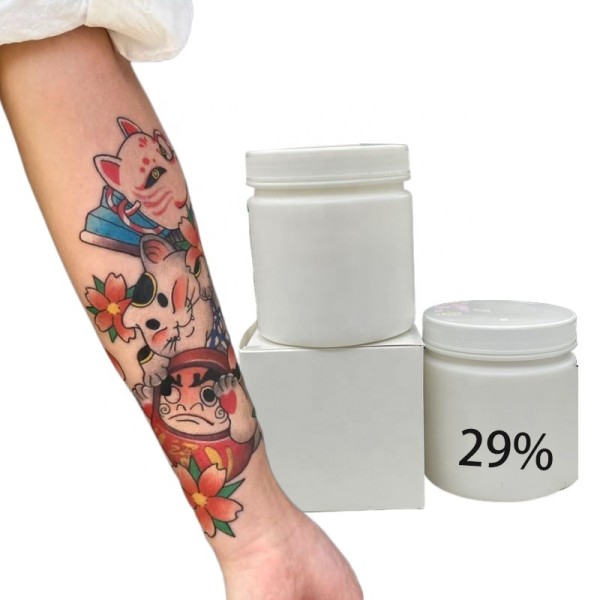 质量认证纹身黄油微叶片色素29%纹身霜眉毛永久彩妆纹身墨水身体艺术